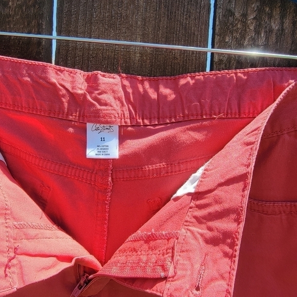 City Streets_Women's red shorts - Picture 3 of 3